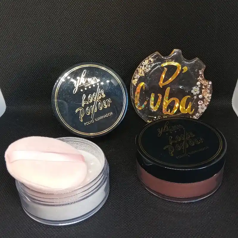 Polvos iluminadores y bronceadores