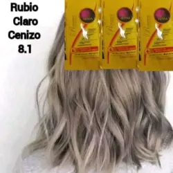 Rubio claro cenizo 8.1