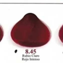 Rubio claro rojo intenso 8.45