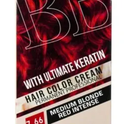 Rubio medio rojo intenso 7.66