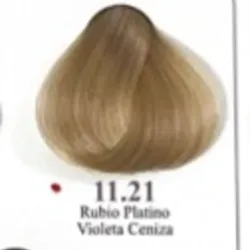 Rubio platino violeta ceniza 11.21