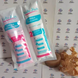 Sobres de crema desrizadora 
