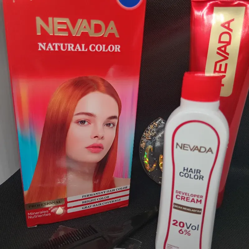 Tinte naranja otoñal