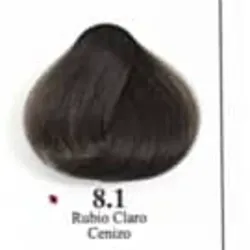 Tinte rubio claro cenizo 8.1 