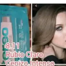 Tinte stereo rubio claro cenizo intenso 8.11