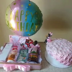 Bandeja rosa