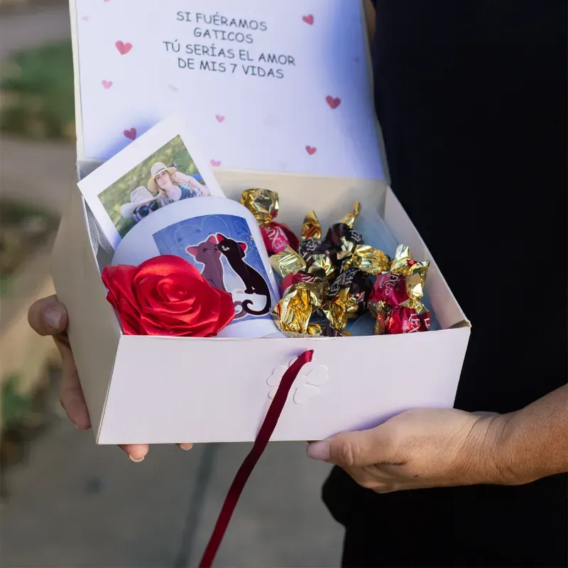 Caja con jarra 
