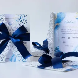 Invitación Encaje de rosas