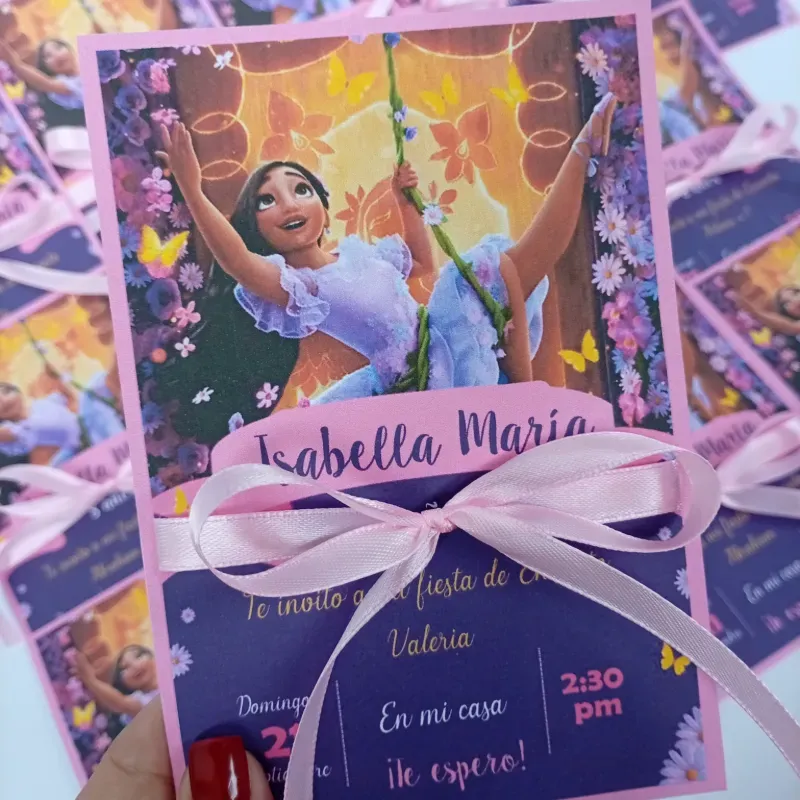 Invitación Isabella