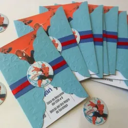 Invitación Spider-man 