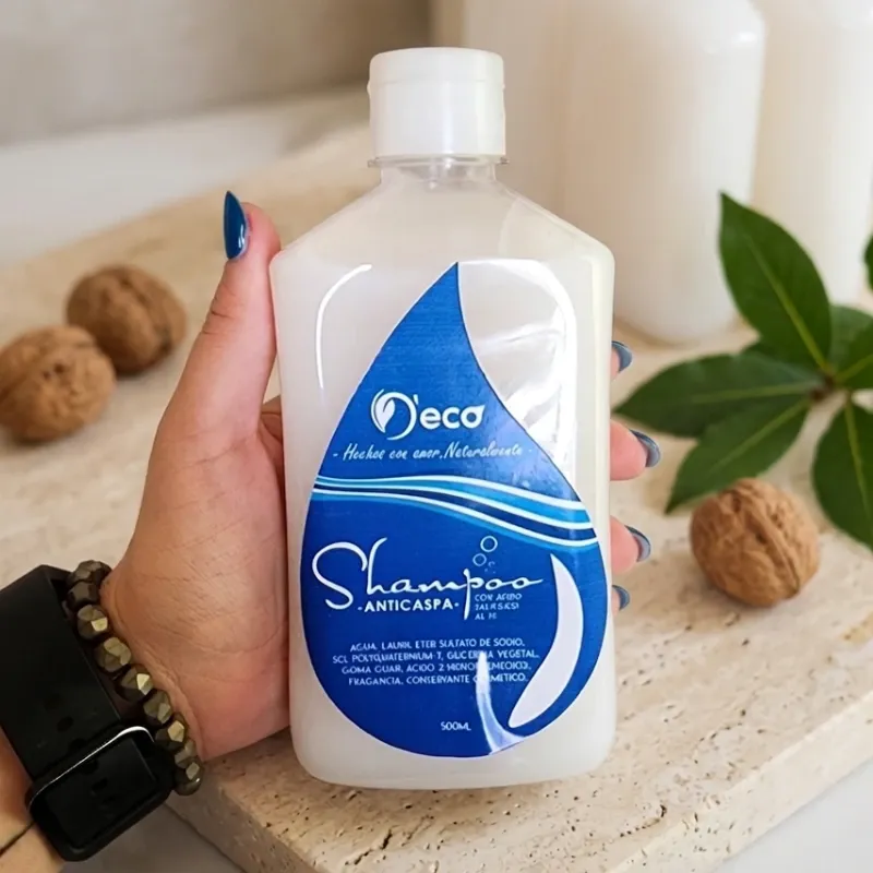 Shampoo anticaspa con ácido salicílico