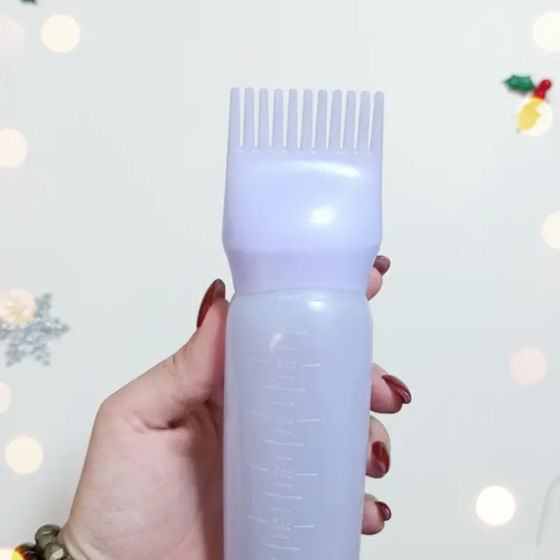 Aplicador para aceites o tonicos capilares