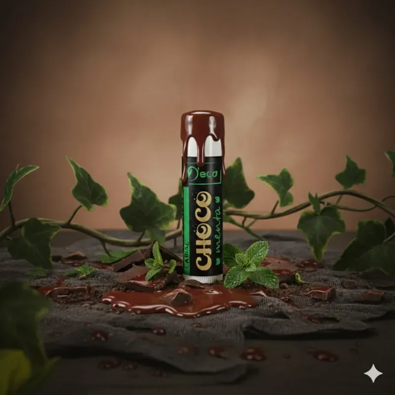 Balsamo para labios  choco-menta