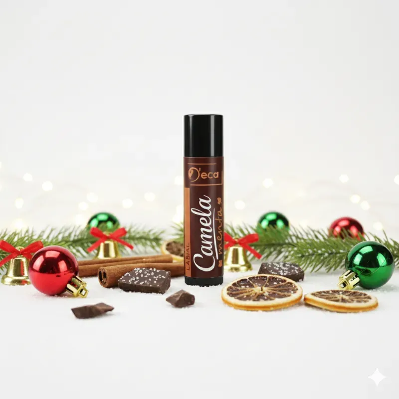 Bálsamo para labios, fragancia canela