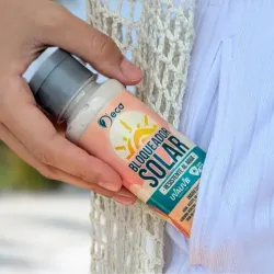 Bloqueador solar a prueba de agua