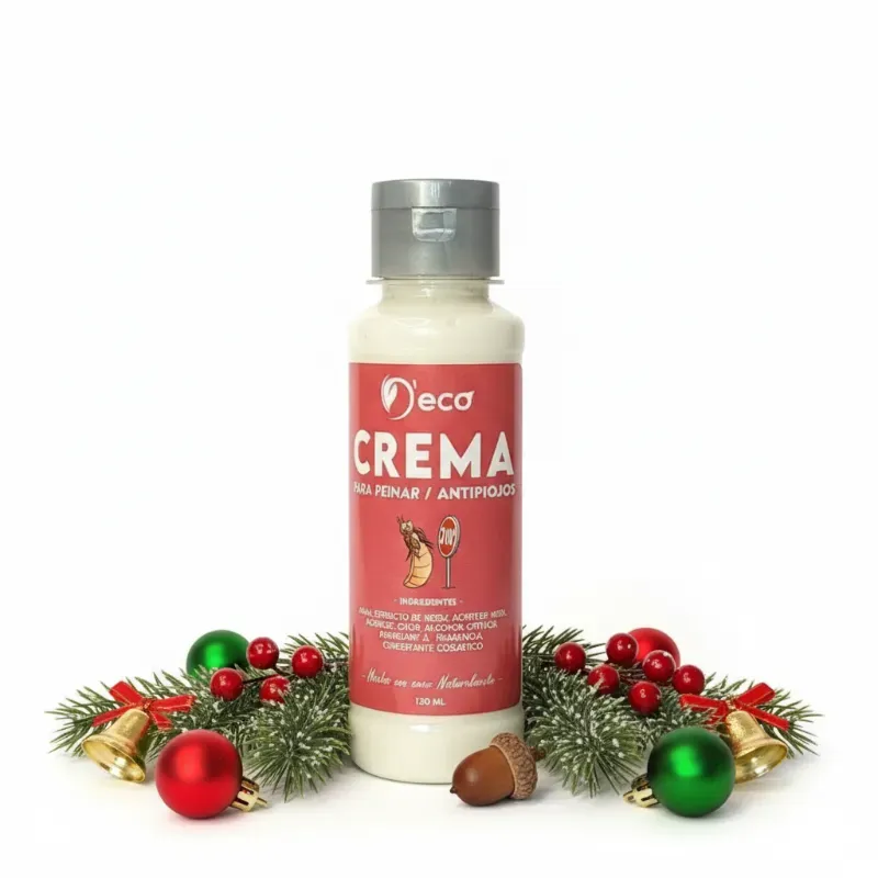 Crema de peinar antipiojos