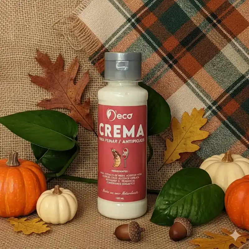 Crema de peinar antipiojos 