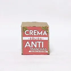 Crema solida antimanchas 