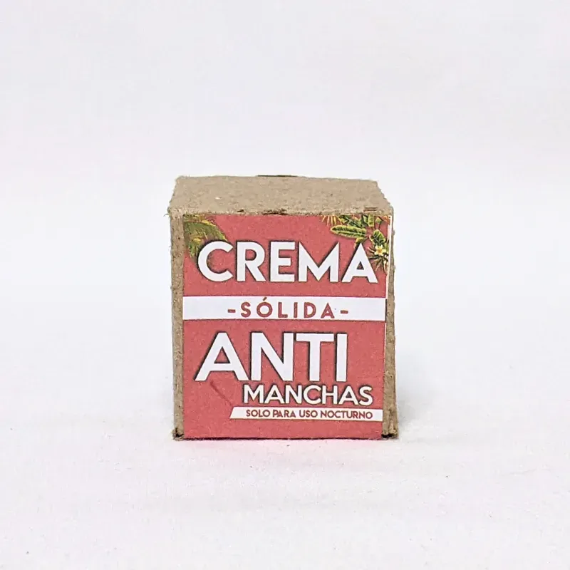 Crema solida antimanchas 