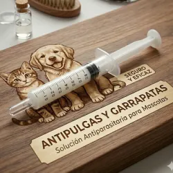 Fipronil,  antipulgas y garrapatas
