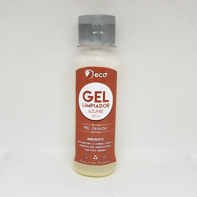 Gel limpiador de azufre 
