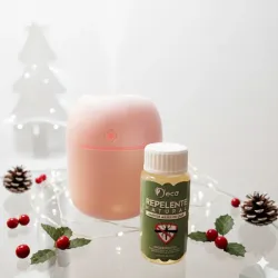 Humidificador + aceite repelente anti-mosquitos