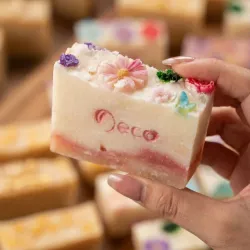 Jabón arstesano de rosas de Damasco de 120g