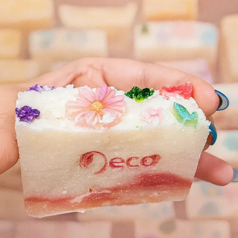 Jabón artesanal de rosas de Damasco 85g