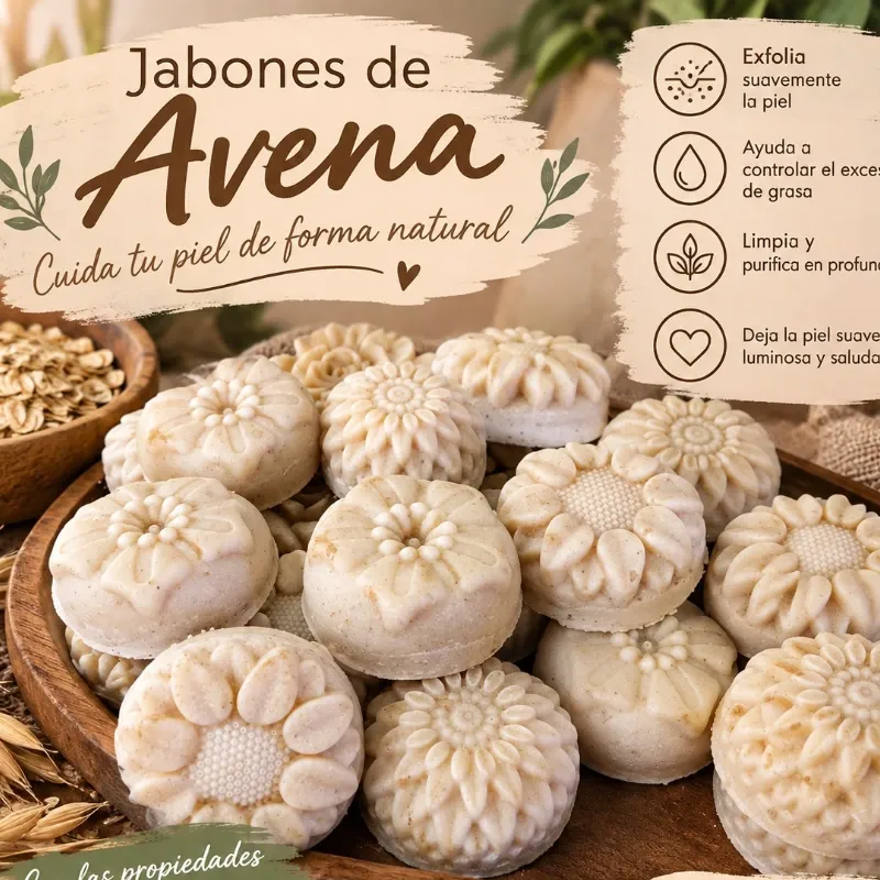 Jabón de avena