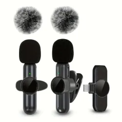 Set de microfonos inhalambrico 