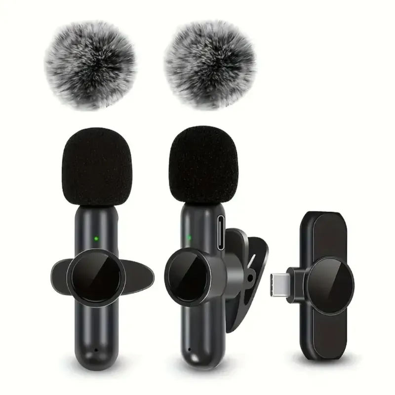 Set de microfonos inhalambrico 