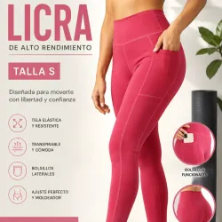 Licra rosa fucsia