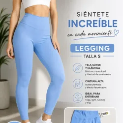 Licra azul agua