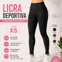 Licra XS negra