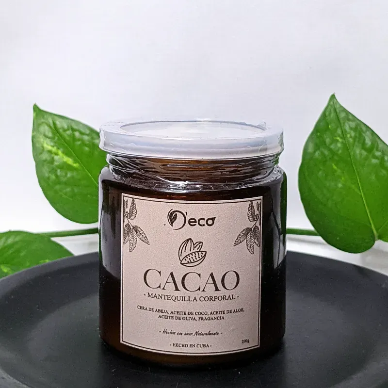 Mantequilla corporal de cacao