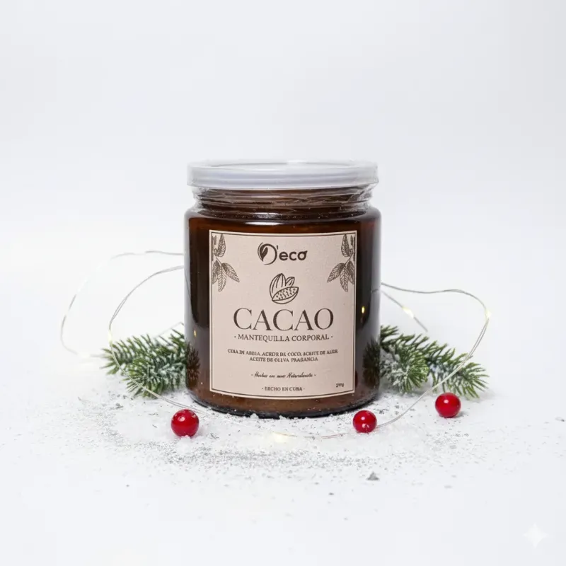 Mantequilla corporal de cacao