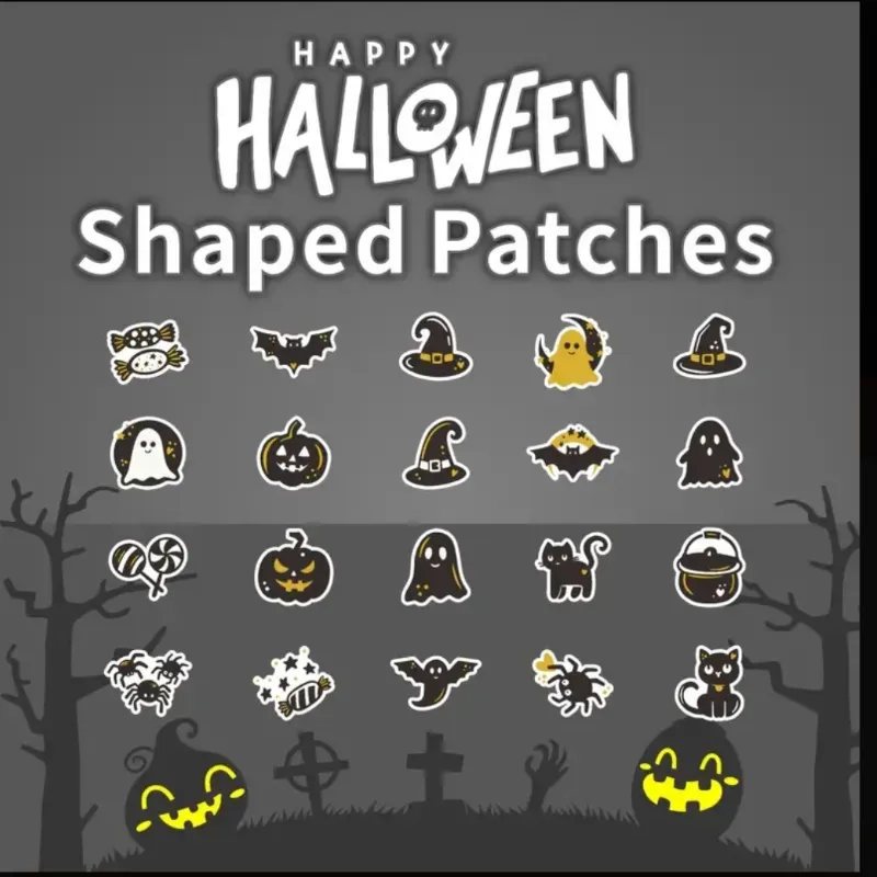 Parches para granitos Halloween 