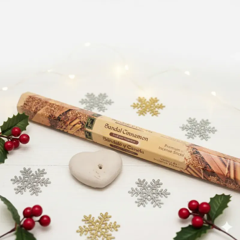 Portainciensos + estuche de inciensos de 20 unidades