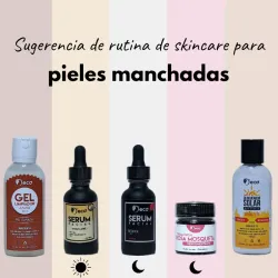 Rutina facial antimanchas 
