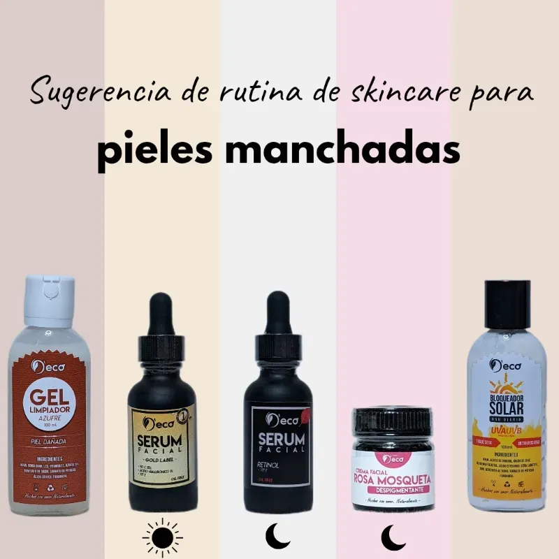 Rutina facial antimanchas 