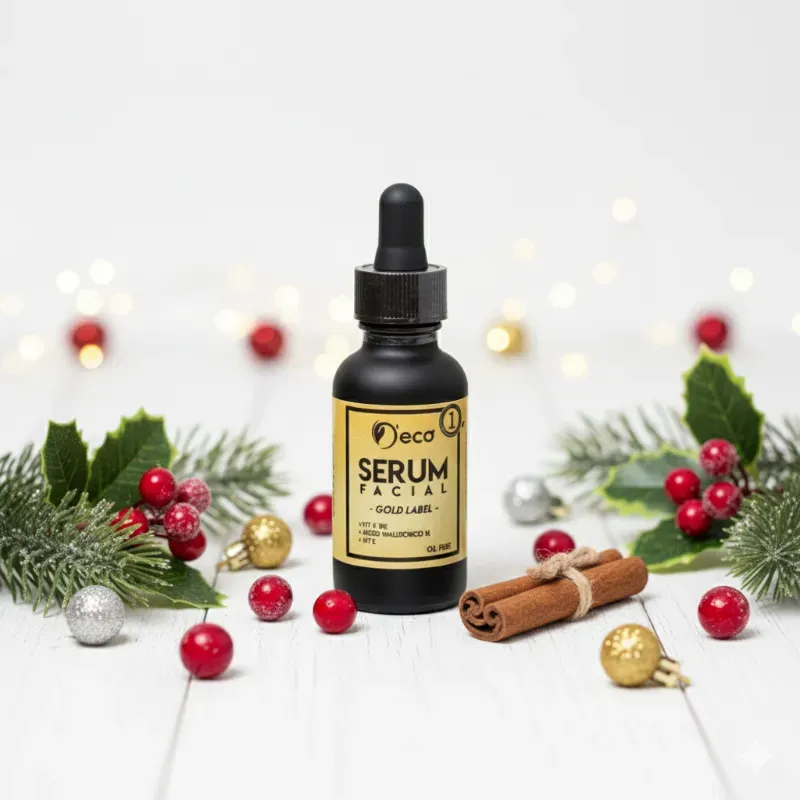 Sérum facial de vitamina c y ácido hialurónico