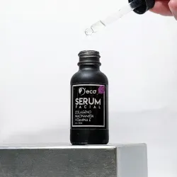 Serum facial de niacinamida,  colágeno y vit e