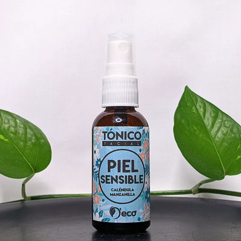 Tonico facial para piel sensible 