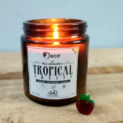 Tropical fruits vela aromática 