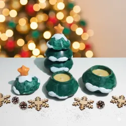 Vela aromática "Pino navideño"