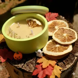 Vela aromática suerte