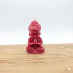 Vela de buda rojo