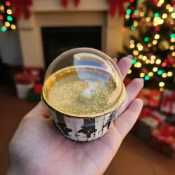 Vela aromática "Copos dorados"