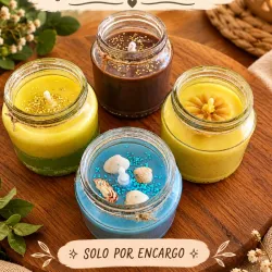 Velas de colores