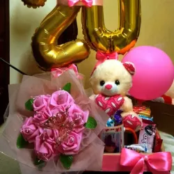 Modelo de caja decorada 